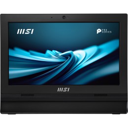 MSI PRO AP162T ADL 017XEU - Tout-en-un N-series N100 / jusqu'à 3.4 GHz - RAM 4 Go - SSD 256 Go - NVMe - UHD Graphics - Gigabit Ethernet - Aucun SE fourni - moniteur : LED 15.6" 1920 x 1080 (Full HD) écran tactile - noir