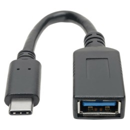 EATON TRIPPLITE USB-C to USB-A Adapter M/F USB 3.1 Gen 1 5 Gbps USB-IF Certified Thunderbolt 3 Compatible 6p 15.24cm