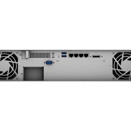 SYNOLOGY RS1221RP+ 8-Bay NAS-Rackmount AMD Ryzen V1500B quad-core 2.2GHz 4Go DDR4 up to 32Go RJ-45 4x1GbE 2xUSB 3.2 1xeSATA