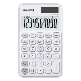 1 Calculatrice de bureau CASIO SL-310UC 10 Chiffres Blanche