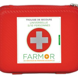 1 Trousse de secours Medium Multiactivités  pour 5 à 10 personnes