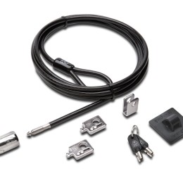 Kensington Desktop and Peripherals Standard Keyed Locking Kit 2.0 - Câble de sécurité - 2.4 m
