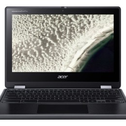Acer Chromebook Spin 511 R753TN - Conception inclinable - Intel Celeron - N4500 / jusqu'à 2.8 GHz - Chrome OS (avec mise à niveau de Chrome Education) - UHD Graphics - 8 Go RAM - 64 Go eMMC - 11.6" IPS écran tactile 1366 x 768 - Wi-Fi 6 - schiste noir - c