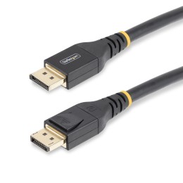 StarTech.com Câble DisplayPort 1.4 Actif, 10m, Certifié VESA/Câble DP 1.4 - Câble DisplayPort - DisplayPort (M) pour DisplayPort (M) - DisplayPort 1.4 - 10 m - câble en cuivre actif, actif, support 4K, support 8K - noir