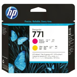 HP 771 original printhead CE018A magenta and yellow