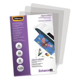 1 Boite de 100 Pochettes de plastification à chaud SuperQuick 80µ