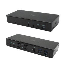 I-TEC USB-C Quattro Display Docking Station 2xDP 2xHDMI 1xGLAN 5xUSB 3.0 1xUSB-C-Data 1xAudio 1xMic 85W PD KL