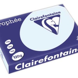 1 Ramette de 250 feuilles de papier Trophée A4 120g pastel bleu clair
