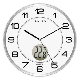 1 Horloge murale avec thermomètre