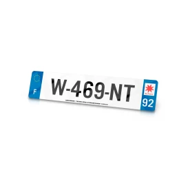 PLAQUE W GARAGE A PERSONNALISER