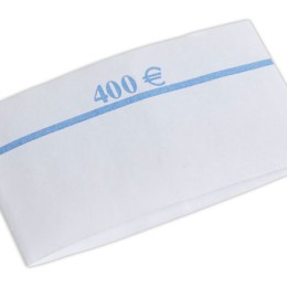 1 Sachet de 500 Bracelets papier pour 20 billets de 20euros
