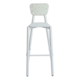 1 Tabouret haut MAHAUT décor FLOREAL monté