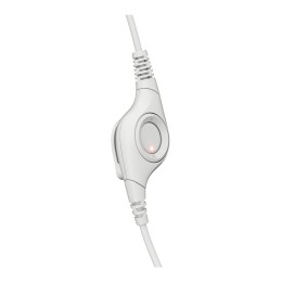 LOGITECH H390 Headset on-ear wired USB-A off-white