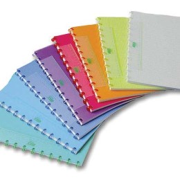 1 Cahier couverture polypro AD'OC A4, ligné, 144 pages