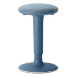 1 Tabouret oscillant bleu