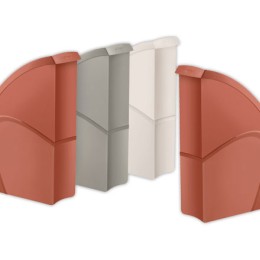 1 Lot de 4 Porte-revues Terra Nova coloris assortis - CEP