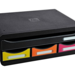 1 Module de classement 4 tiroirs STORE BOX Arlequin