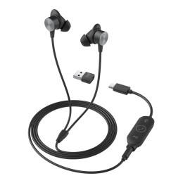 LOGITECH Zone Wired Earbuds UC - Graphite - EMEA