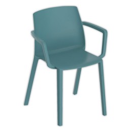 1 Fauteuil PEPS intérieur/extérieur turquoise