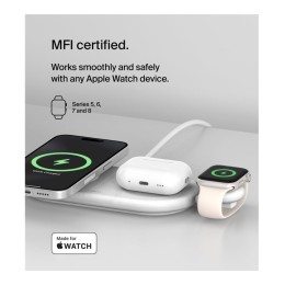 BELKIN BOOST CHARGE Apple Watch Fast Charge Dongle White