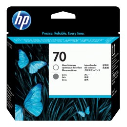 HP 70 original printhead C9410A grey and gloss enhancer