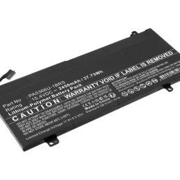 DLH - Batterie de portable (équivalent à : Dynabook PA5366U-1BRS) - lithium-polymère - 2450 mAh - 38 Wh
