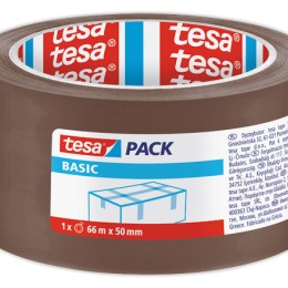 1 Lot de 6 Adhésifs polypropylène Basik tesapack®Havane