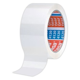 1 Rouleau d'adhésif d'emballage en PVC Transparent -100 m x 50 mm