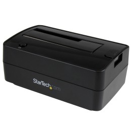 StarTech.com Station d'accueil USB 3.1 (USB-A, USB-C) ou eSATA pour disque dur / SSD SATA de 2,5"/3,5" - Câbles USB-A et USB-C intégrés - Station d'accueil HDD - baies : 1 - 2.5", 3.5" - SATA 6Gb/s - eSATA, USB 3.1 (Gen 2) - noir