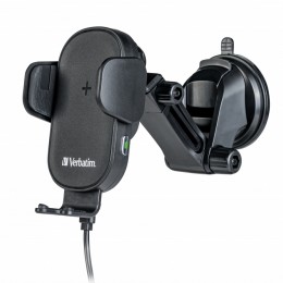 Verbatim FWC-01 - Support de chargement sans fil de voiture - Qi - 15 Watt - 3 A