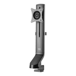EATON TRIPPLITE Single-Display Monitor Arm with Desk Clamp and Grommet - Height Adjustable 17p to 32p Monitors