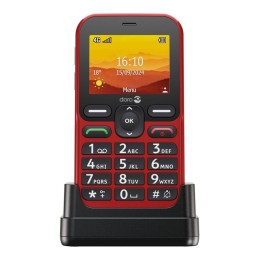 DORO Leva L10 - 4G téléphone de service - RAM 64 Mo / Mémoire interne 128 Mo - microSD slot - écran LCD (TFT) - 320 x 240 pixels (60 Hz) - rear camera 2 MP - rouge