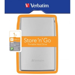 Verbatim Store 'n' Go USB 2.0 Portable Hard Drive 1TB disque dur externe 1 To 5400 tr/min Noir
