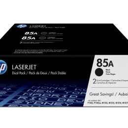 HP 85A 2-pack Black Original LaserJet Toner Cartridges