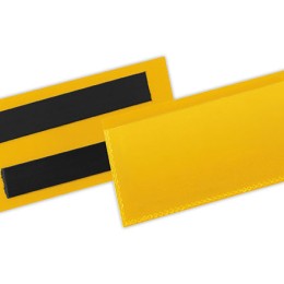 1 Lot de 50 Pochettes logistiques magnétiques 100x38 mm jaune DURABLE