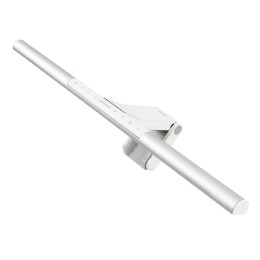 BenQ ScreenBar Pro - Lampe de lecture sur écran - LED - système de fixation avec pince - 8.5 W - blanc froid/blanc chaud/lumière blanche neutre - 2700-6500 K - argent