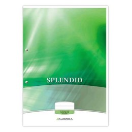 1 Bloc de cours, 70g, 100 feuilles A4 ligné perforé 2 trous