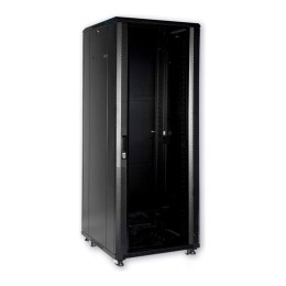 MCL IC6A99AL80P8042 - Baie réseau/serveur - Armoire 19p 42U L. 800 P. 800 - Noir
