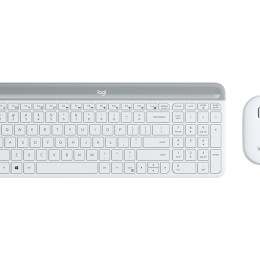 Logitech MK470 clavier Souris incluse Bureau RF sans fil AZERTY Français Blanc