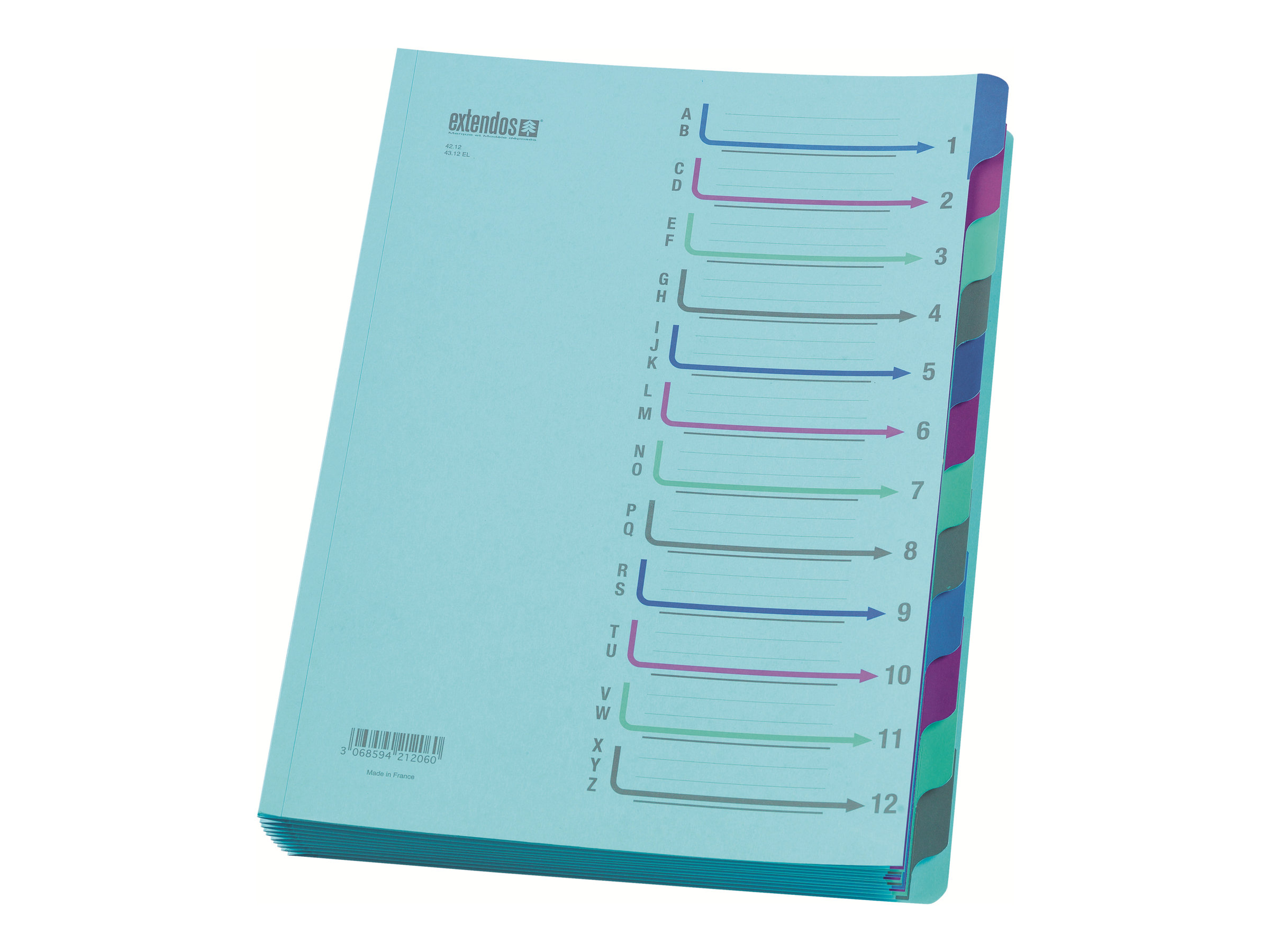 1 Trieur EXTENDOS 42 - 12 compartiments