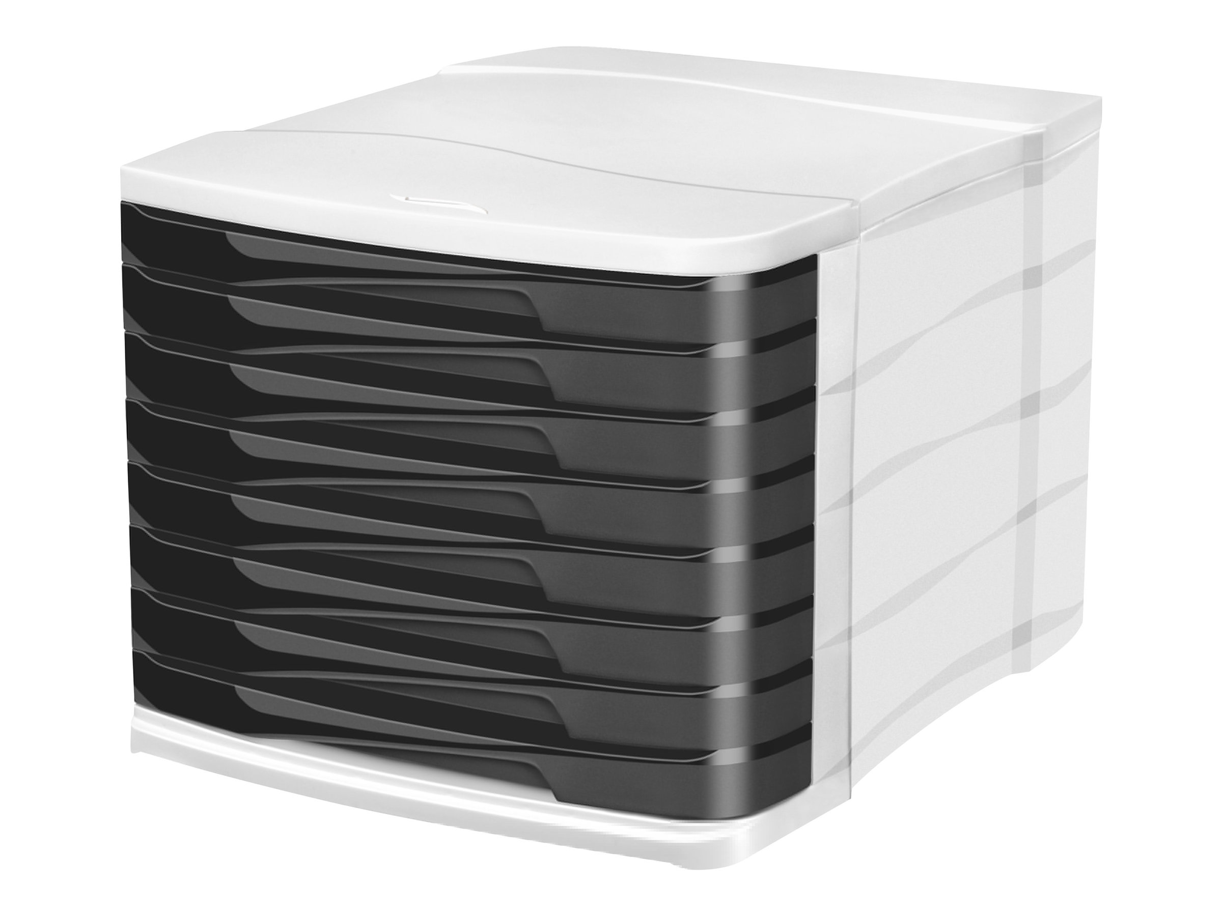1 Module de classement 8 tiroirs CEP Box- noir