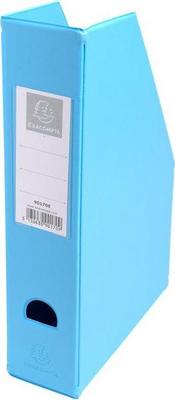 1 Boite de 10 Porte-revues polypropylène  pliables  - Dos 7 cm - Coloris assortis
