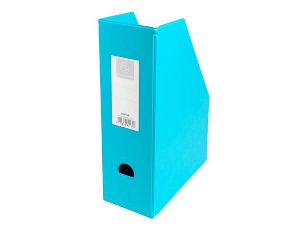 1 Boite de 10 Porte-revues pliable EXACOMPTA en polypro-Dos 10 cm