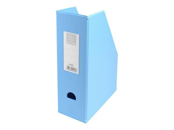 1 Boite de 10 Porte-revues pliable EXACOMPTA en polypro-Dos 10 cm