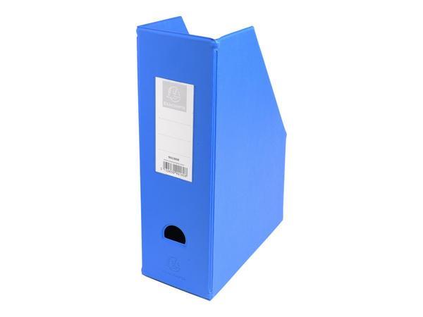 1 Boite de 10 Porte-revues pliable EXACOMPTA en polypro-Dos 10 cm