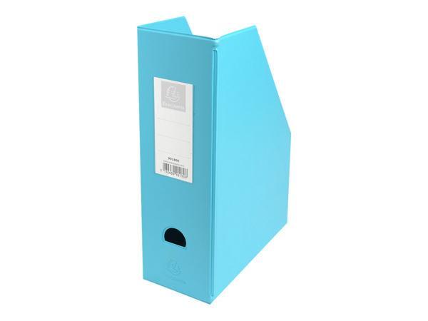 1 Boite de 10 Porte-revues pliable EXACOMPTA en polypro-Dos 10 cm