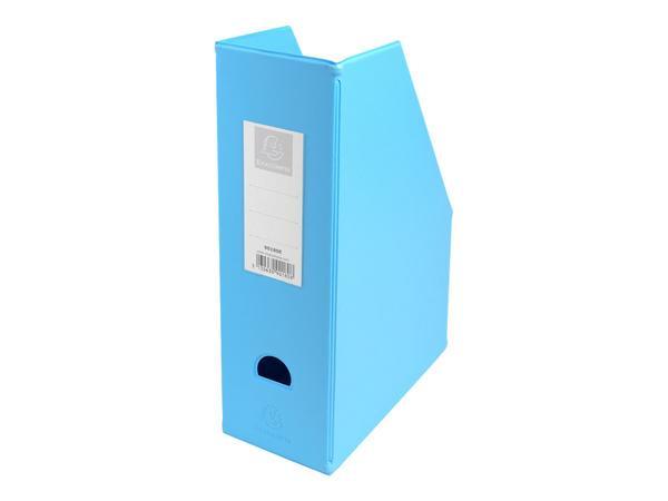 1 Boite de 10 Porte-revues pliable EXACOMPTA en polypro-Dos 10 cm