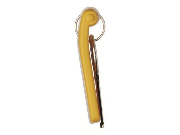 1 Sachet de 6 Portes clés DURABLE Key Clip pour armoire Key Box
