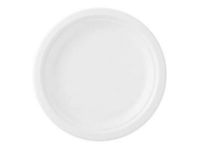 1 Lot de 50 Assiettes biodégradables Ø 22 cm