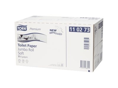 1 Carton de 6 Maxi-bobines de papier toilette jumbo TORK Premium 360 mètres